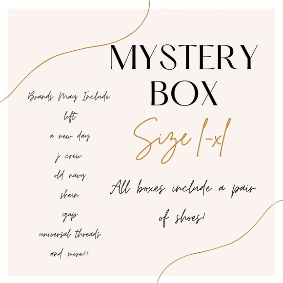 5 Piece Mystery Box!! That means $6 per item!! SHOES INCLUDED. Women’s - Picture 1 of 1